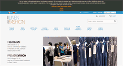 Desktop Screenshot of linenfashion.com